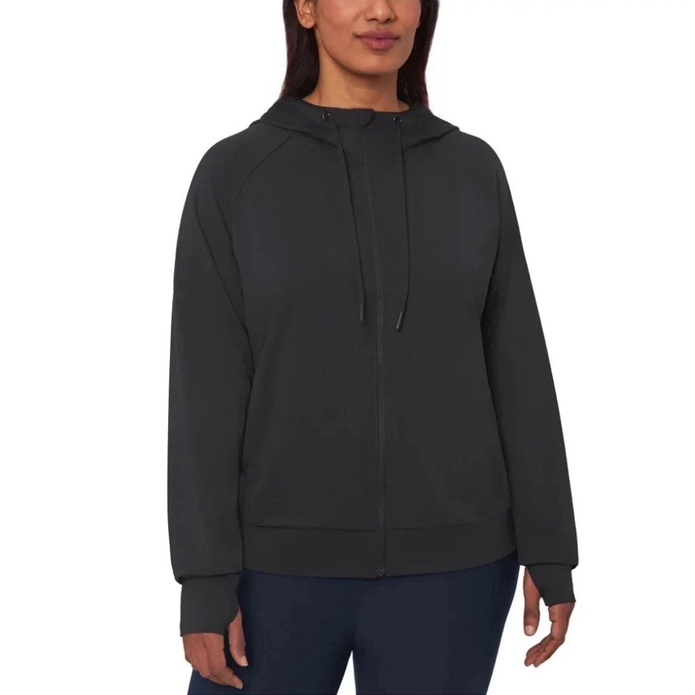 Mondetta Women's Lightweight Full Zip Hoodie
